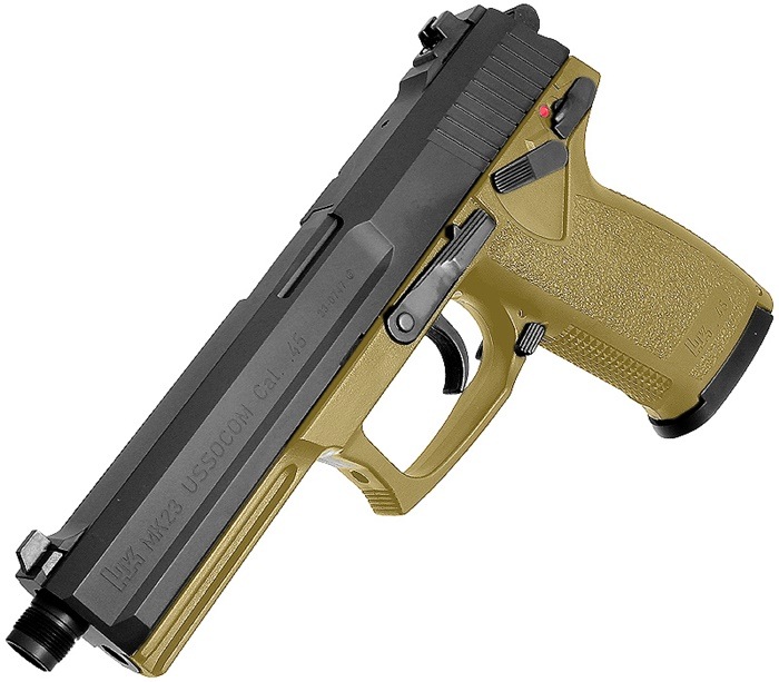 KSC H&K Mk.23 SOCOM System ZERO TAN CO2ガスガン | エアーガン