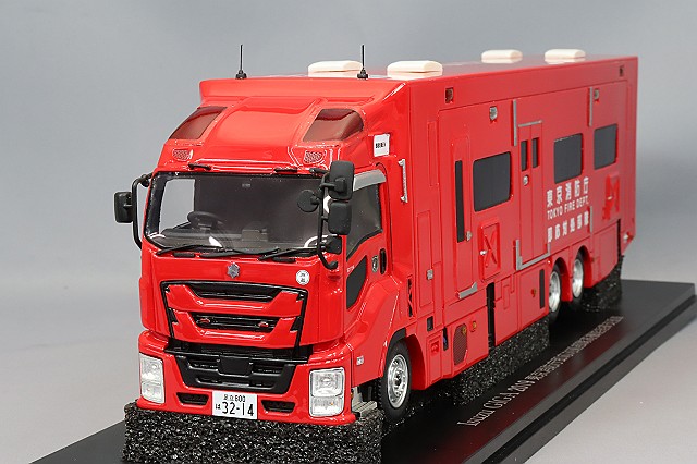 カーネル 1/43 いすゞ ギガ 2019 東京消防庁即応対処部隊高機能指揮