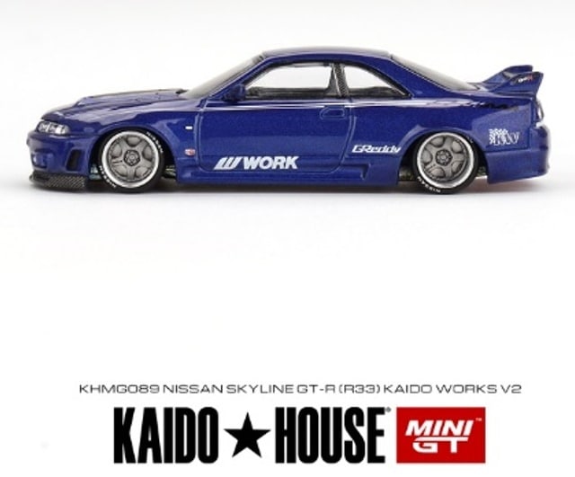 KAIDO HOUSE x TSM ミニGT 1/64 日産 スカイライン GT-R R33