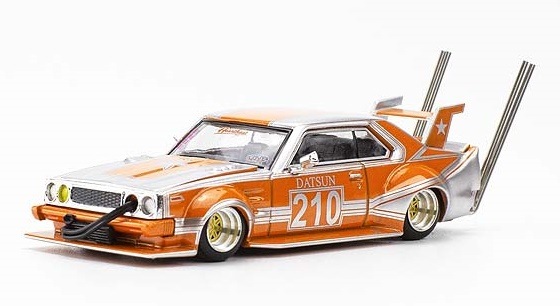 POP RACE 1/64 日産 スカイライン C210 KAIDO RACER 暴走族スタイル