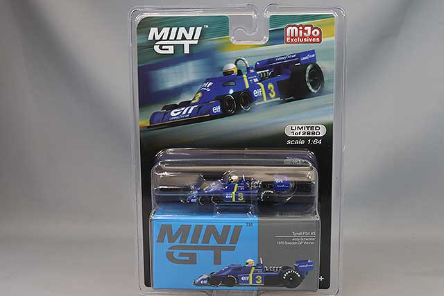 TSM ミニGT 1/64 ティレル P34 1976 F1 スウェーデンGP ウィナー