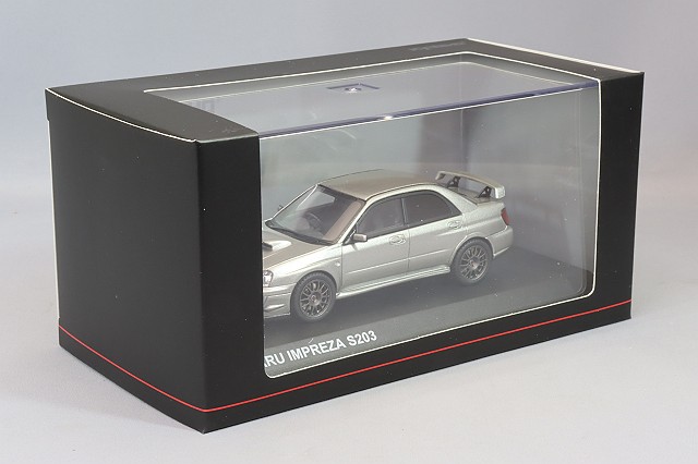 京商 1/43 スバル インプレッサ S203 グレー 【レジン製】 | すべての