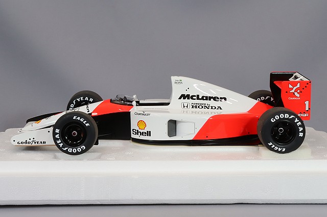 ミニチャンプス 1/18 マクラーレン ホンダ MP4/6 1991 A.セナ ミニカーショップグローバル - 1/18 ミニチャンプス