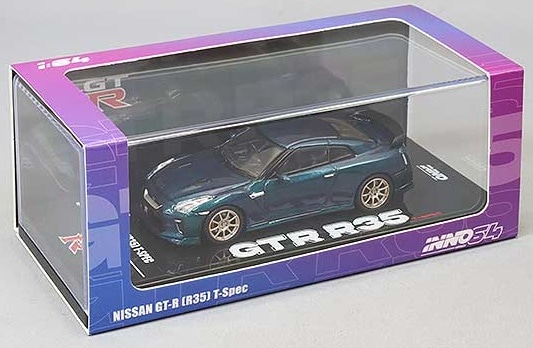 イノモデル 1/64 日産 GT-R (R35) T-SPEC ミッドナイトパープル