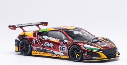 POP RACE 1/64 ホンダ NSX GT3 EVO22 エヴァ RT プロダクション