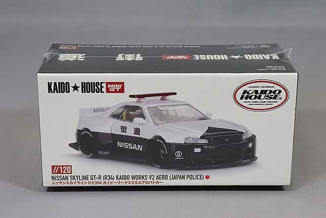 TSM ミニGT 1/64 日産 スカイライン GT-R R34 Kaido Works V2 Aero