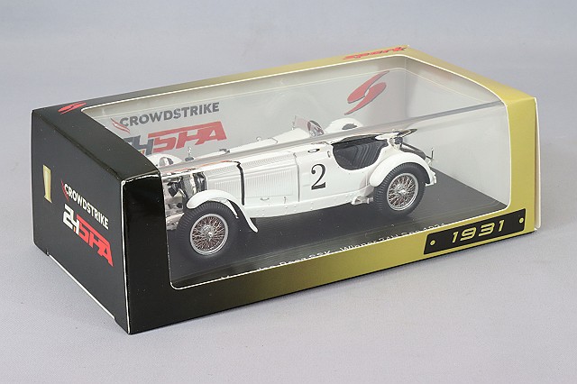 メル スパーク 1/43 メルセデスベンツ SSK 1931 スパ24H ウィナー #2