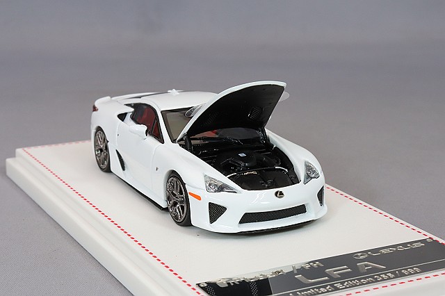 POP RACE 1/64 レクサス LFA (LFA10型) ホワイト | すべての商品