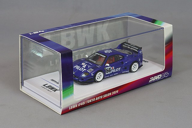 イノモデル 1/64 LB-WORKS F40東京オートサロン 2台セット イノモデル 1/64 LB-WORKS F40 東京オートサロン 2024 PILOT #56