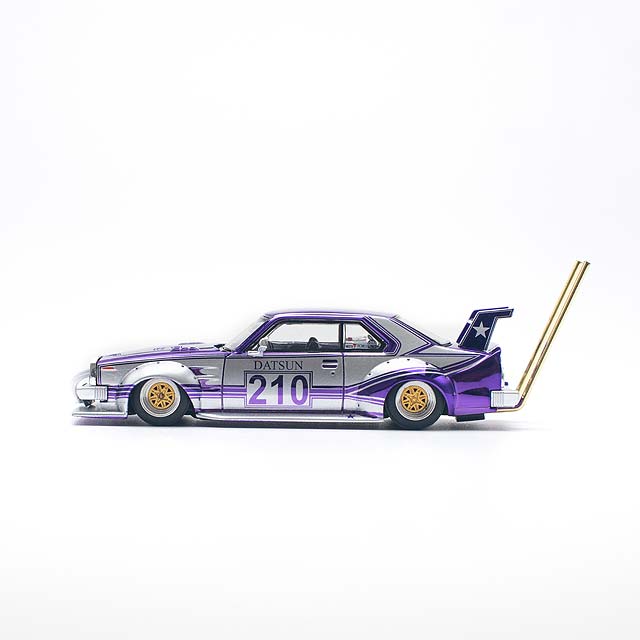 POP RACE 1/64 日産 スカイライン C210 街道レーサー(暴走族スタイル