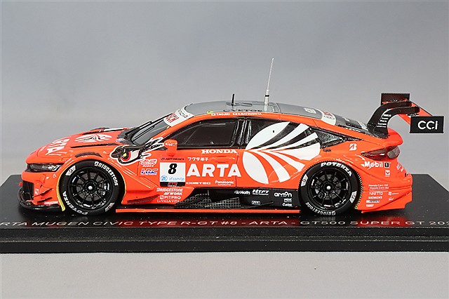 Spark1/43 スパーク1/43 ARTA 無限 CIVIC SUPERGT スパーク 1/43 ARTA 無限 シビック タイプ R-GT 