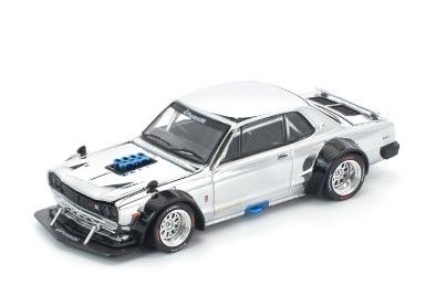 POPRACE 日産スカイライン GT-R V8 ドリフト シルバー POPRACE 日産スカイライン GT-R V8 ドリフト シルバー