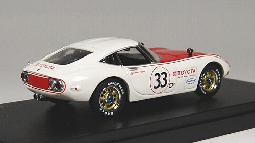 ミニカー 2000GT Kyosho 1/43 Toyota 2000GT #33 SCCA 1968 Scooter Patrick
