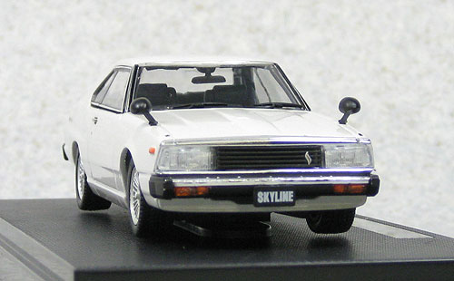 エブロ 日産スカイライン GT-E 1980 ミニカー 1/43 白 旧車 エブロ 日産スカイライン GT-E 1980 ミニカー 1/43 白 旧車
