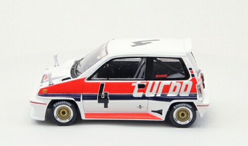 EBBRO 1/43 HONDA CITY TURBO R 1982 SUZUKA No.4 T.Boutsen