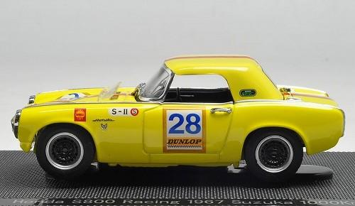 YTM ホンダ S800 ブラック ※1/64スケール・199台限定 : ミニカー