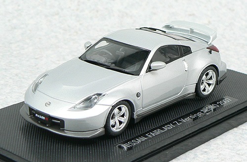EBBRO 1/43 Nissan Fairlady Z Version NISMO 2007 Silver | エブロ