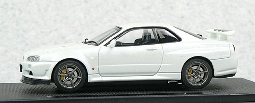 EBBRO 1/43 Nissan Skyline GT-R R34 V Spec II White | エブロ