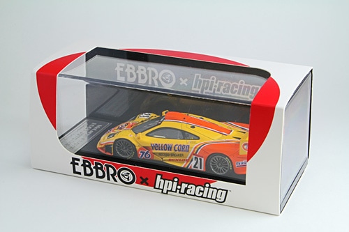 EBBROxhpi racing 1/43 McLaren F1 GTR 2001 JGTC No21 YELLOW