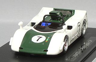 EBBRO 1/43 TOYOTA-7 JapanG.P. 1969 No.7 WHITE/GREEN | エブロ,JAPAN