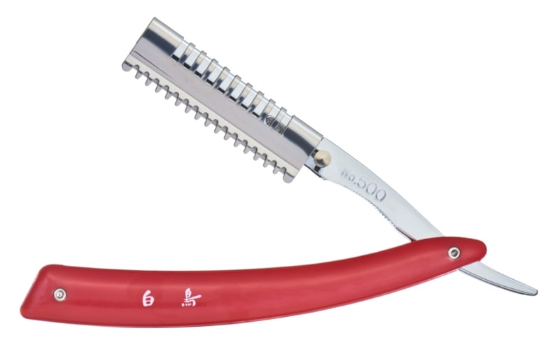 カットレザー白鳥#500赤