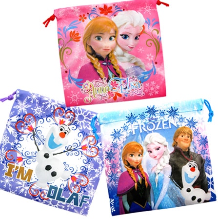 キャラクターグッズ,バッグ・財布｜アナと雪の女王 巾着の通販｜格安卸