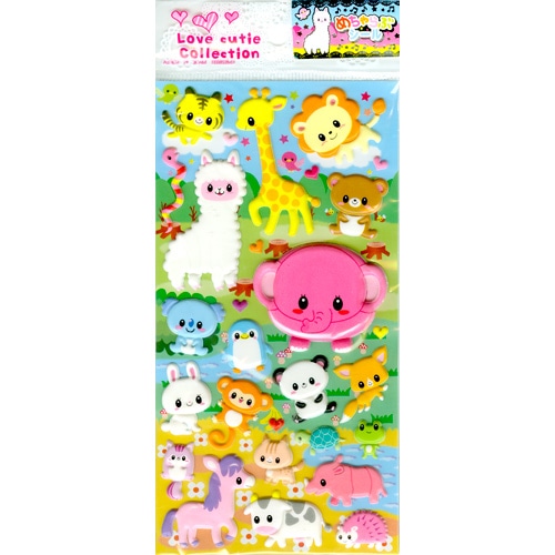 シール,単価100円以上｜めちゃらぶシール どうぶつ・いろんなの通販