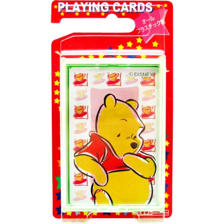 ディズニー　プラスチックトランプ　プーさ...