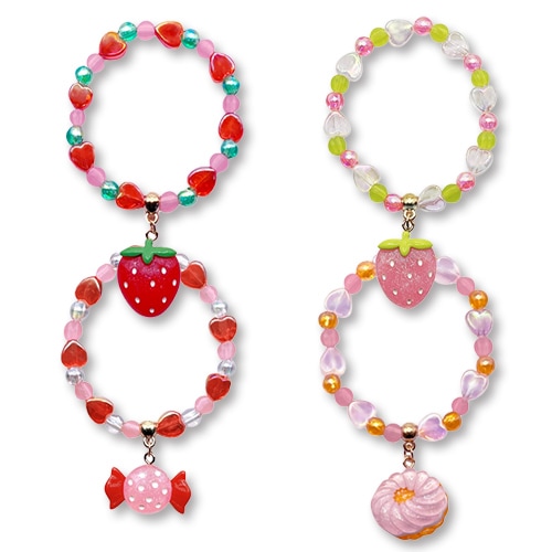 景品用玩具,卸単価50～79円｜いちごデザート デコレーション