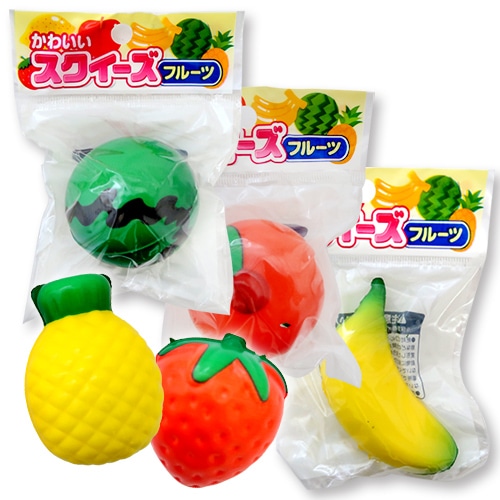 景品用玩具,卸単価30～49円｜かわいいスクイーズ フルーツの通販