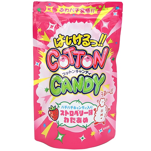 駄菓子(種類から選ぶ)｜はじけるっ!!コットンキャンディ ストロベリー
