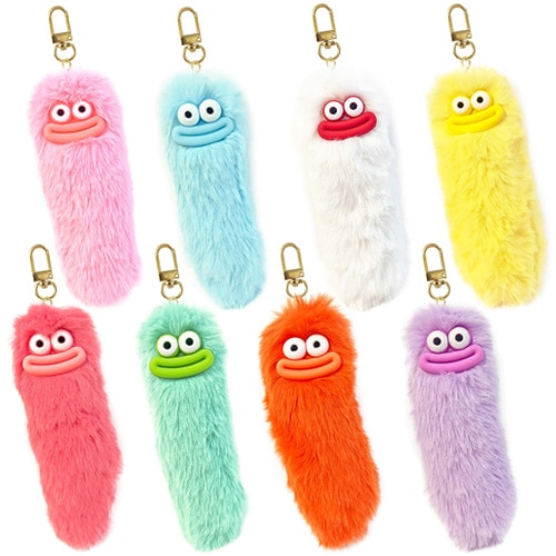 景品用玩具｜カラフルキョロキョロしっぽキーホルダーの通販｜格安卸