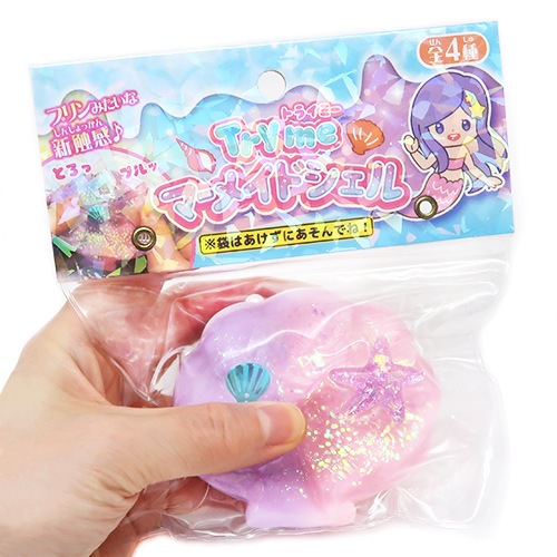 おもちゃ,スクイーズ｜Try me マーメイドシェルの通販｜格安卸価格で