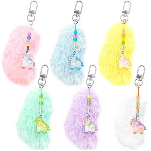 景品用玩具｜きゅるるユニコーンデコレーションビーズしっぽ