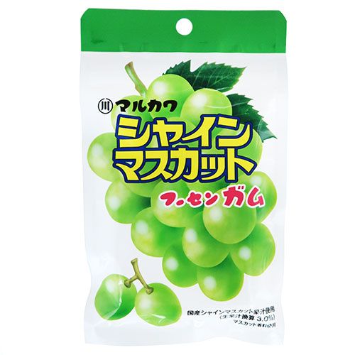 アミューズメントお菓子！シャインマスカットガム！ 駄菓子(売値から選ぶ）,100円～119円｜シャインマスカット