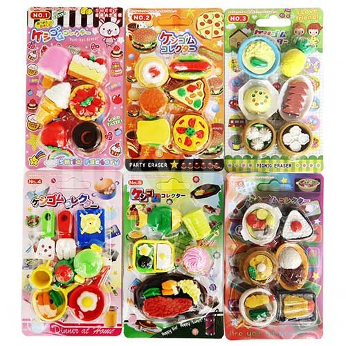 ケシゴムコレクター６種