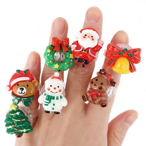 光りもの｜フラッシュ クリスマスリングの通販｜格安卸価格で販売中