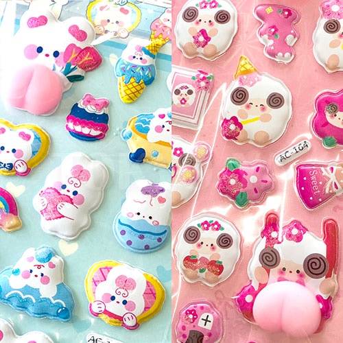 ぷにっと立体おしりシール