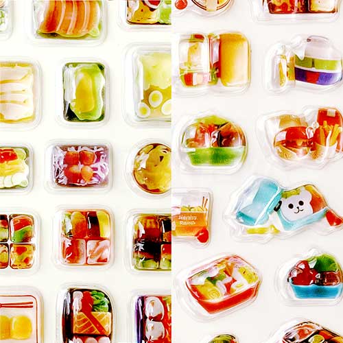 ぷにぷにグルメ弁当シール
