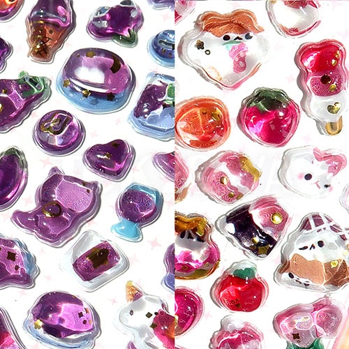 立体キュートシール　ブリスター