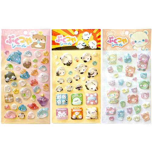 ぷくつやシール