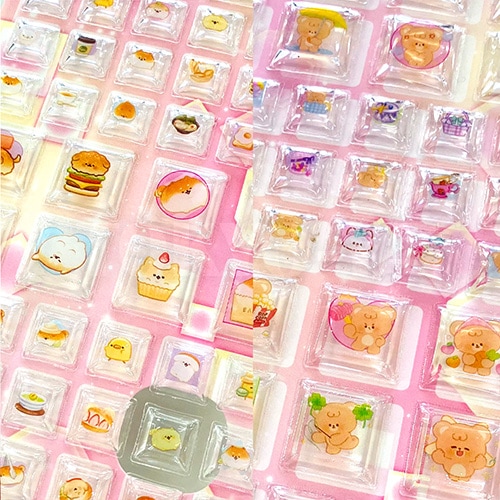 シール,単価100円未満｜かわいい動物タイルシールの通販｜格安卸価格で