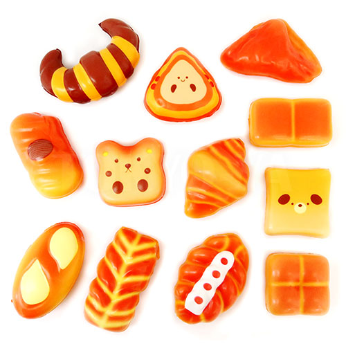 景品用玩具,卸単価50～79円｜かわいいスクイーズ パンアソートの通販