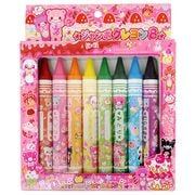 ファンシー文具・雑貨,鉛筆・ペン類｜ジャンボクレヨン8（ピンクくま