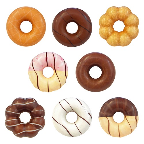 景品用玩具,卸単価80～149円｜もっちりリアルドーナツ スクイーズの