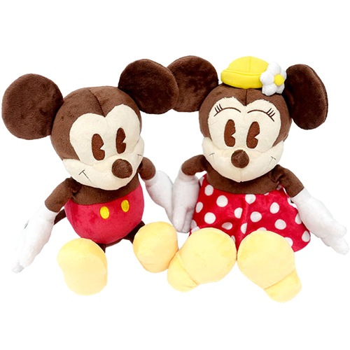 景品用玩具 卸単価501円 オールドミッキー ミニーぬいぐるみの通販 格安卸価格で販売中 駄菓子の通販 駄菓子 おもちゃの卸問屋 東京屋 札幌