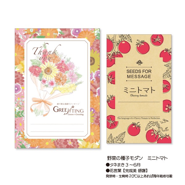 GREENTING 野菜の種子モダン
