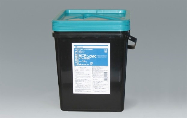 メーカー直送品【ストロングAC 18kg缶 コテ付】塩ビ系床材用水性 