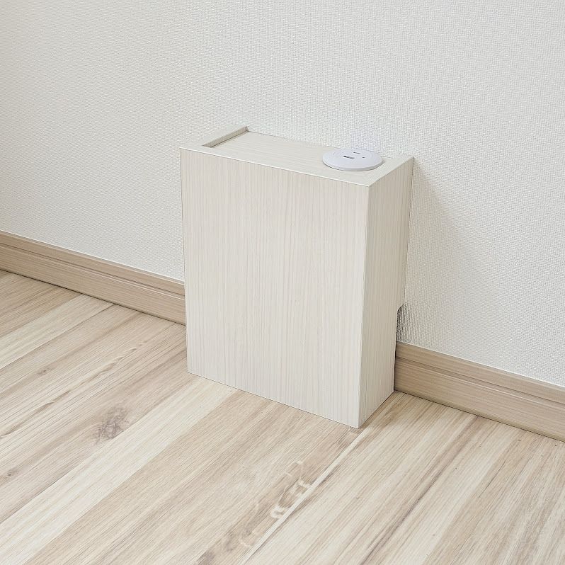 ルフト コンセントボックス 【S】サイズ ホワイトハート ルーター収納