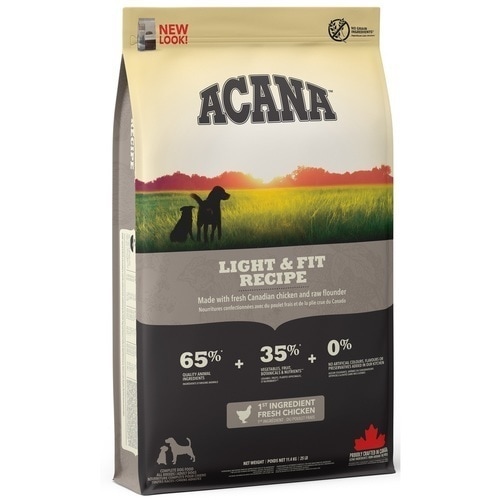 ACANA ライト&フィット レシピ 全犬種 成犬用 賞味期限2029年8月 並行輸入品】 アカナ ライト&フィット レシピ 全犬種 成犬用